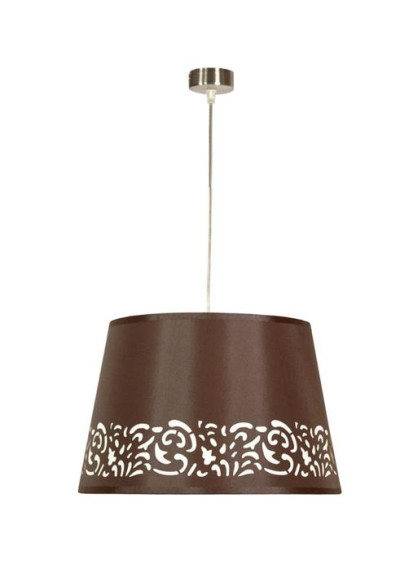 Kaszmir pendant light E27 brown 35 cm