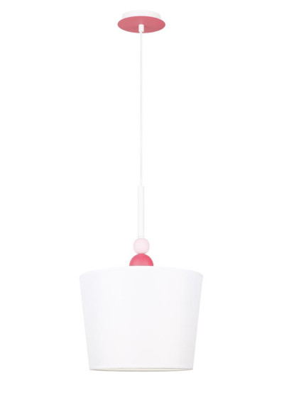 Bebe pendant light 1xE27 white 30 cm