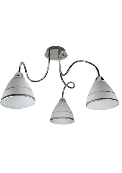 Lampa sufitowa Elf 3xE14 chromowy 57 cm