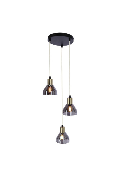 Gregory pendant light 3xE14 black 28 cm - product image 5