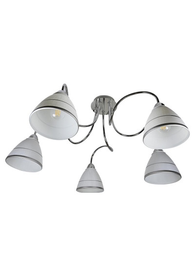 Lampa sufitowa Elf 5xE14 chromowy 67 cm