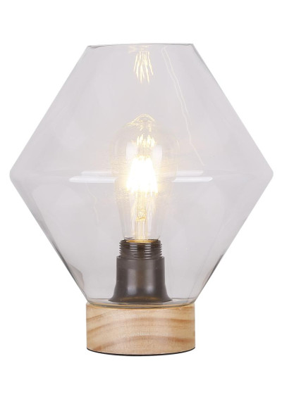 Karo table lamp 1xE27 clear 23 cm