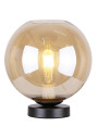 Globe table lamp 1xE27 bursztynowy 25 cm