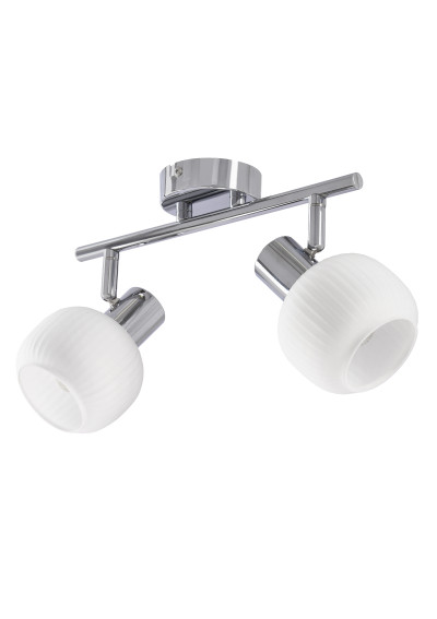 Andrus ceiling light 2xE14 silver 40 cm