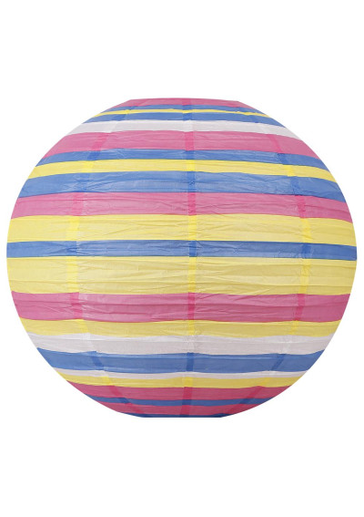 Papierowy-Kokon lighting component różowo blue 50 cm
