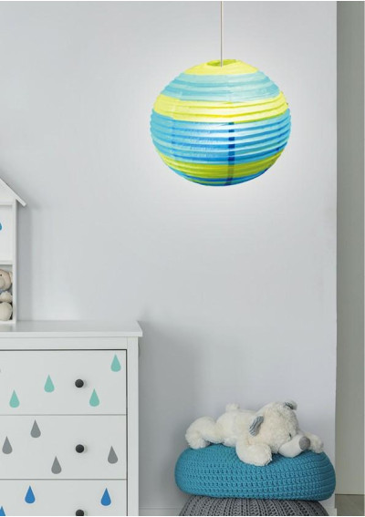 Element oświetleniowy Papierowy-Kokon zielony 50 cm - zdjęcie produktu 2
