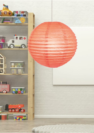 Element oświetleniowy Papierowy-Kokon morelowy 50 cm - zdjęcie produktu 1