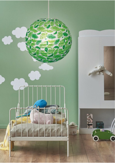 Element oświetleniowy Papierowy-Kokon zielony 35 cm - zdjęcie produktu 1