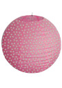 Element oświetleniowy Papierowy-Kokon różowy 35 cm
