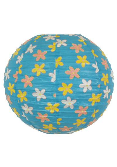 Papierowy-Kokon lighting component błękitny 35 cm