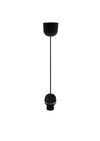 Element oświetleniowy Linka 1xE27 czarny 7 cm