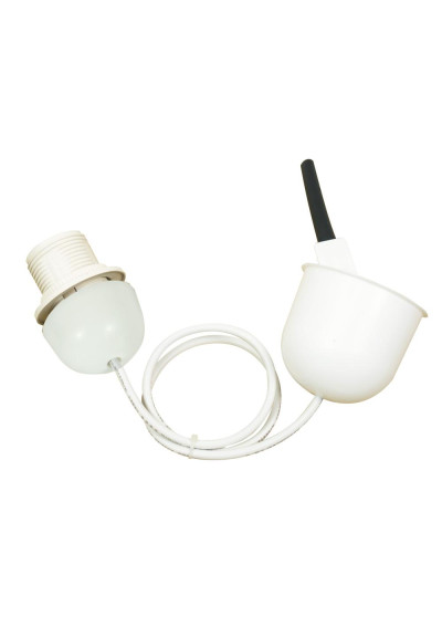 Linka lighting component 1xE27 white 7 cm