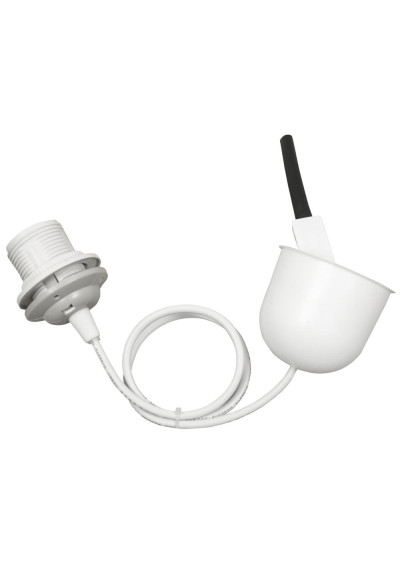 Linka lighting component 1xE27 white 7 cm