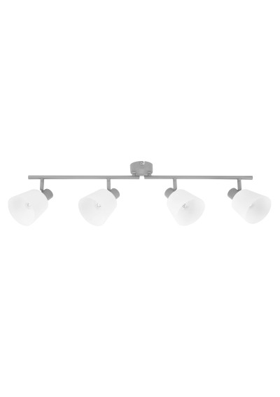Ginko ceiling light 4xE14 grey 90 cm