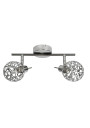 Puzzle ceiling light G9 chromee 31 cm