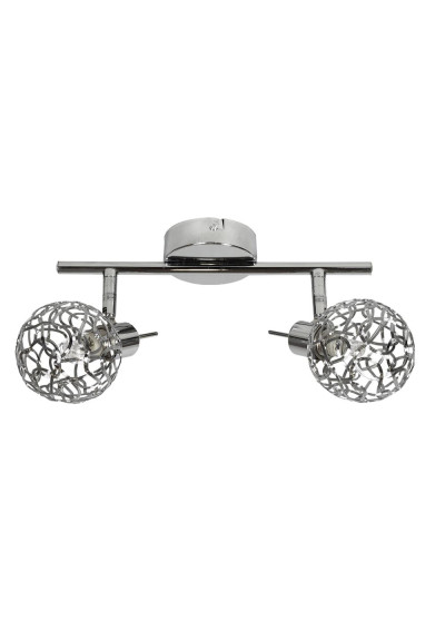 Puzzle ceiling light G9 chromee 31 cm