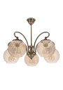 Tores pendant light 5xE27 patynowy 54 cm