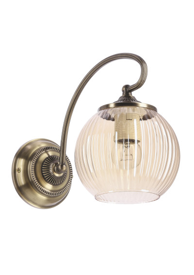 Lampa ścienna Tores 1xE27 patynowy 30 cm