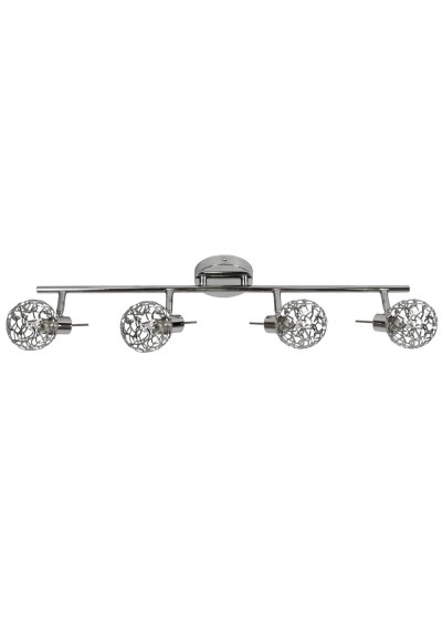 Puzzle ceiling light G9 chromee 72 cm