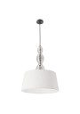 Lampa wisząca Rakli 1xE27 srebrny 45 cm