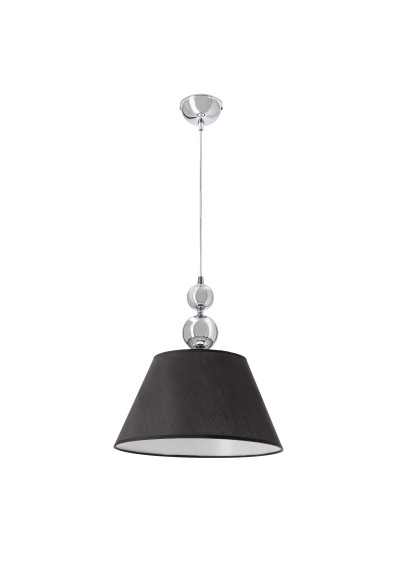 Lampa wisząca Aral 1xE27 czarny 35 cm