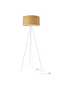 Lampa podłogowa Raffi 1xE27 brązowy 144 cm