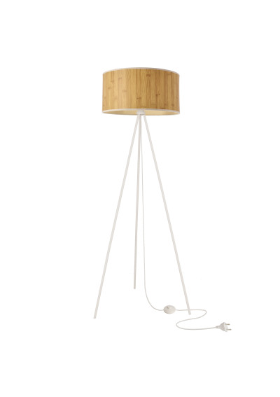 Raffi floor lamp 1xE27 brown 144 cm