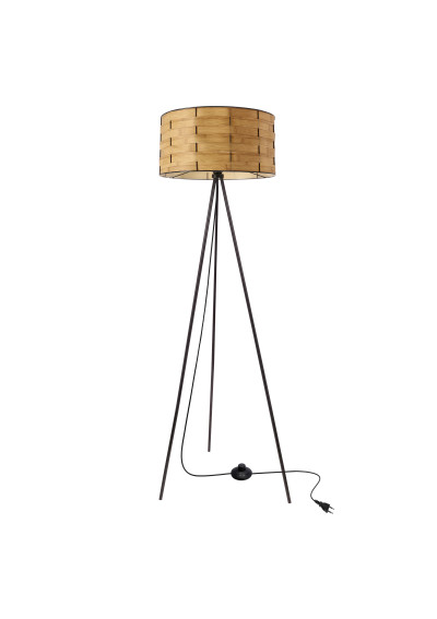 Lampa podłogowa Fiana 1xE27 brązowy 144 cm