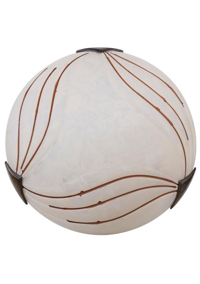 Plafon Aga 1xE27 patynowy 30 cm