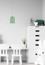 Lampa wisząca Oss 1xE27 zielony 15 cm - zdjęcie produktu 1