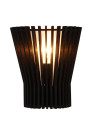 Osaka wall light 1xE14 black 19,5 cm