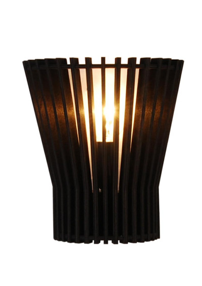 Lampa ścienna Osaka 1xE14 czarny 19,5 cm