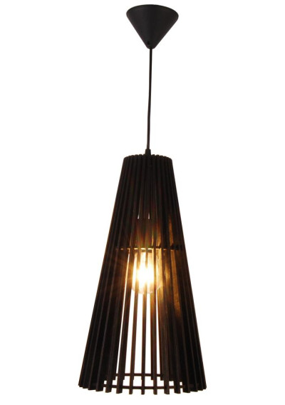 Lampa wisząca Osaka 1xE27 czarny 25 cm
