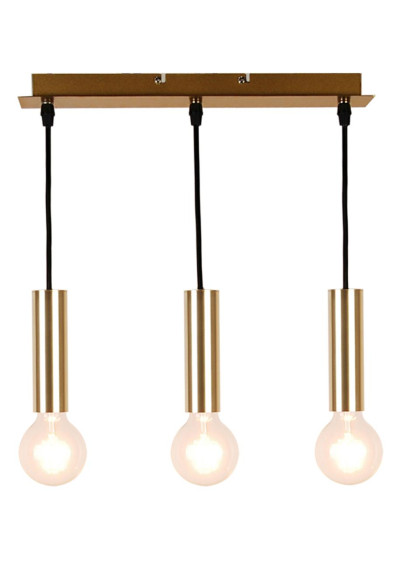 Dallas pendant light 3xE27 gold 7 cm