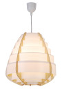 Lampa wisząca Nagoja 1xE27 beżowy 37 cm