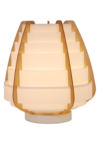 Nagoja table lamp 1xE27 beige 27 cm