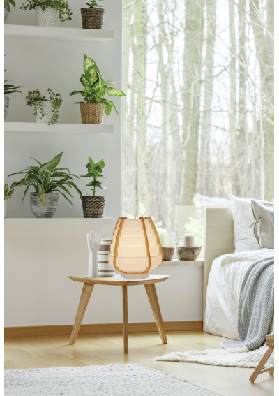 Lampa stołowa Nagoja 1xE27 beżowy 27 cm - zdjęcie produktu 1