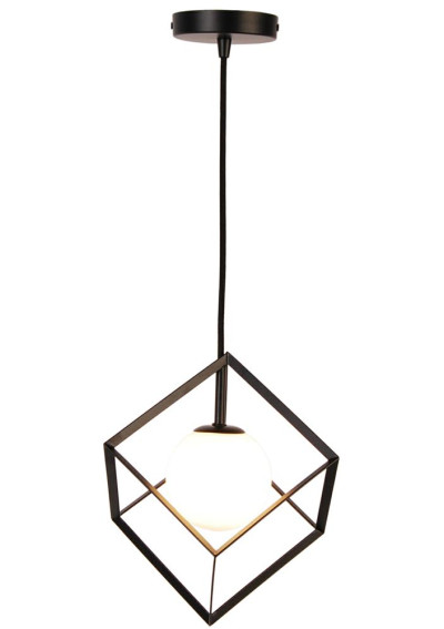 Lampa wisząca Weert 1xG9 czarny+złoty 15 cm