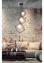 Weert pendant light 3xG9 black/gold 20 cm - product image 3