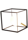 Weert table lamp 1xG9 black/gold 15 cm