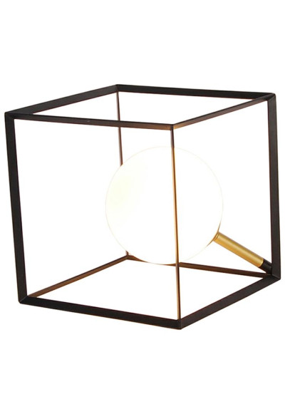 Weert table lamp 1xG9 black/gold 15 cm