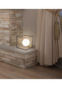Weert table lamp 1xG9 black/gold 20 cm - product image 1