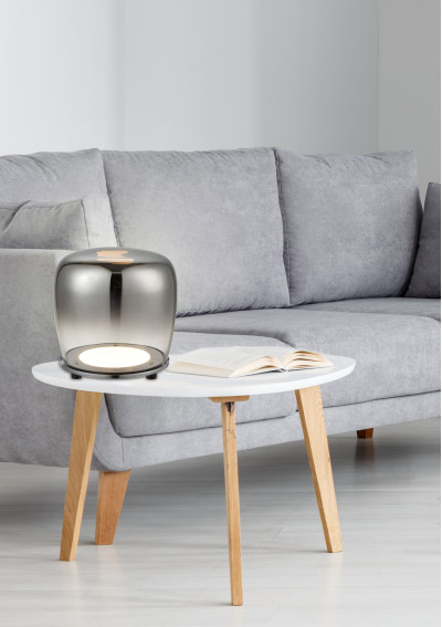 Lampa podłogowa Stojąca 6,6 W LED 3000 K czarny 17 cm - zdjęcie produktu 1