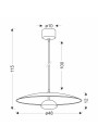 Lampa wisząca Lund 14,5 W LED 3000 K biały 48 cm - wymiary produktu