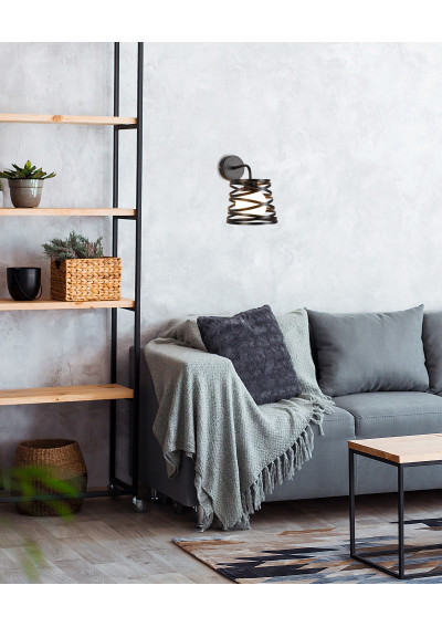 Lampa ścienna Akita 1xG9 czarny 16 cm - zdjęcie produktu 2