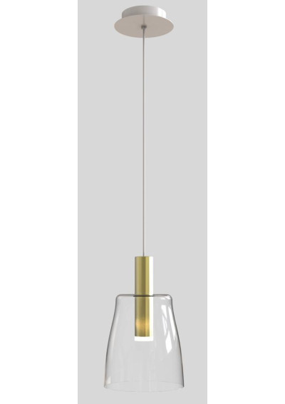 Modena pendant light 5 W LED 3000 K gold 15 cm