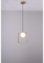 Tula pendant light 1xG9 gold 12 cm