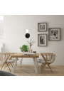 Lampa ścienna Sakai 5,4 W LED 3000 K czarny 13,3 cm - zdjęcie produktu 1