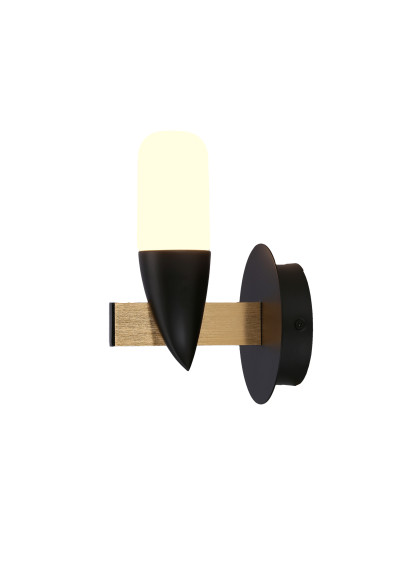 Sakai wall light 5,4 W LED 3000 K black 13,3 cm - product image 4