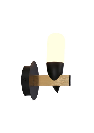 Sakai wall light 5,4 W LED 3000 K black 13,3 cm - product image 5